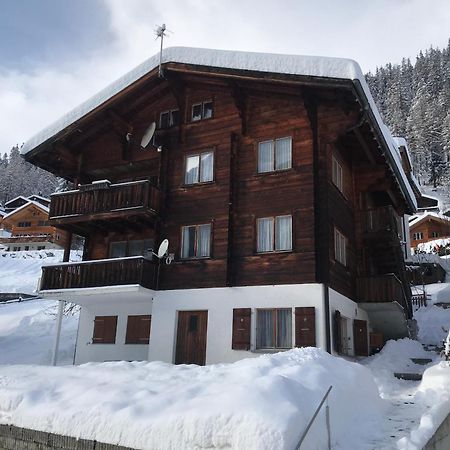 Ferienwohnung Im Chalet Boubou Wiler Exteriér fotografie
