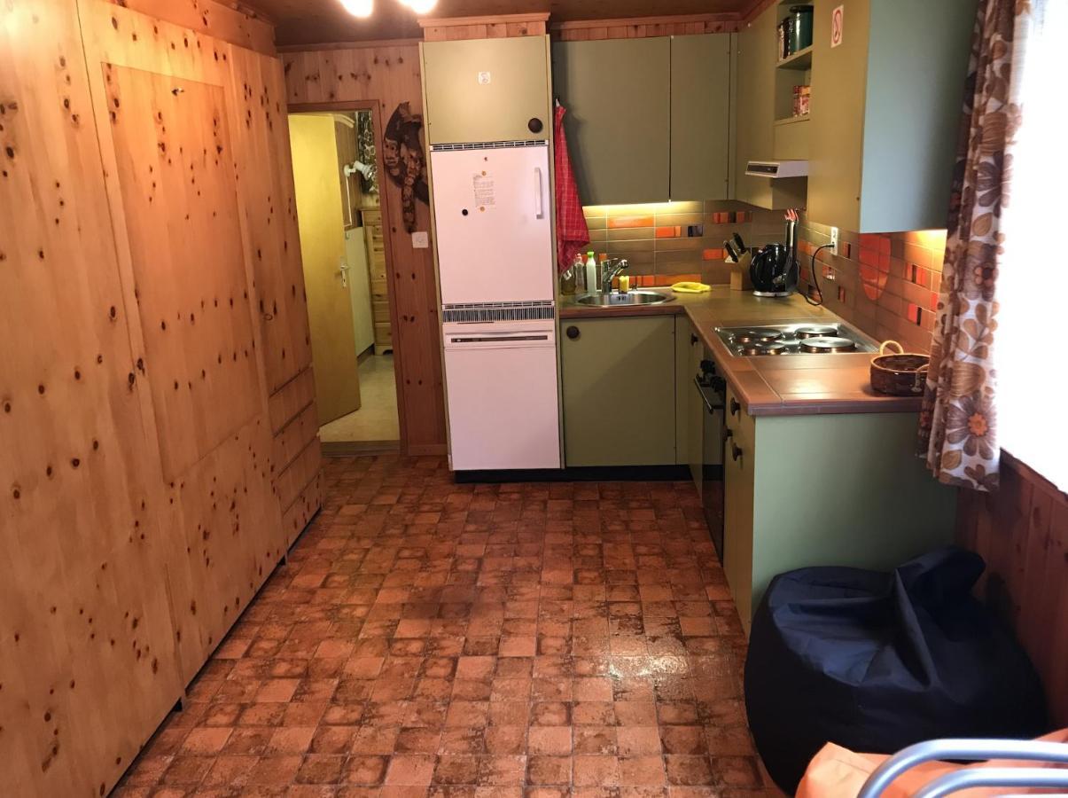 Ferienwohnung Im Chalet Boubou Wiler Exteriér fotografie
