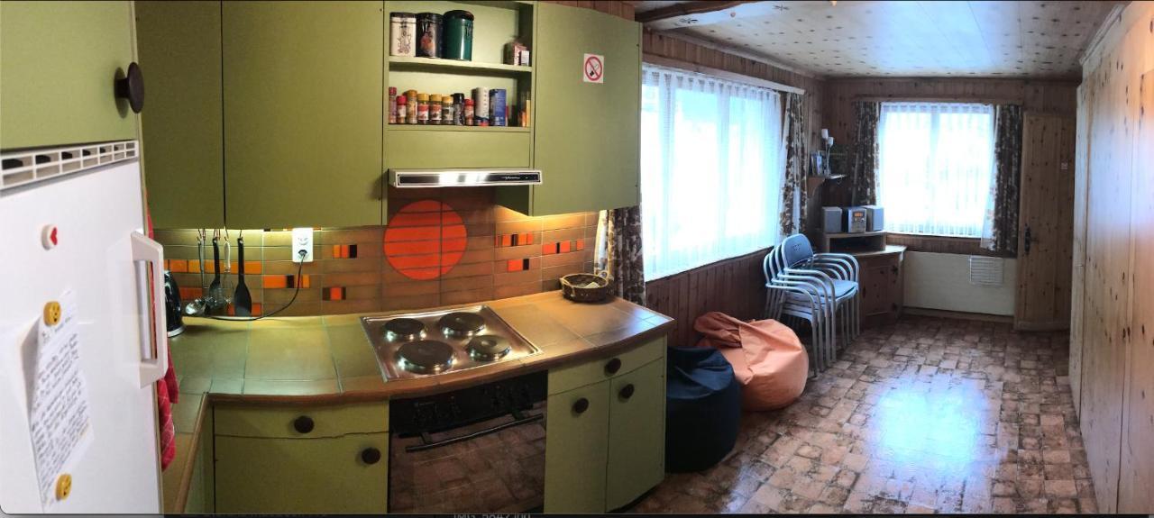 Ferienwohnung Im Chalet Boubou Wiler Exteriér fotografie