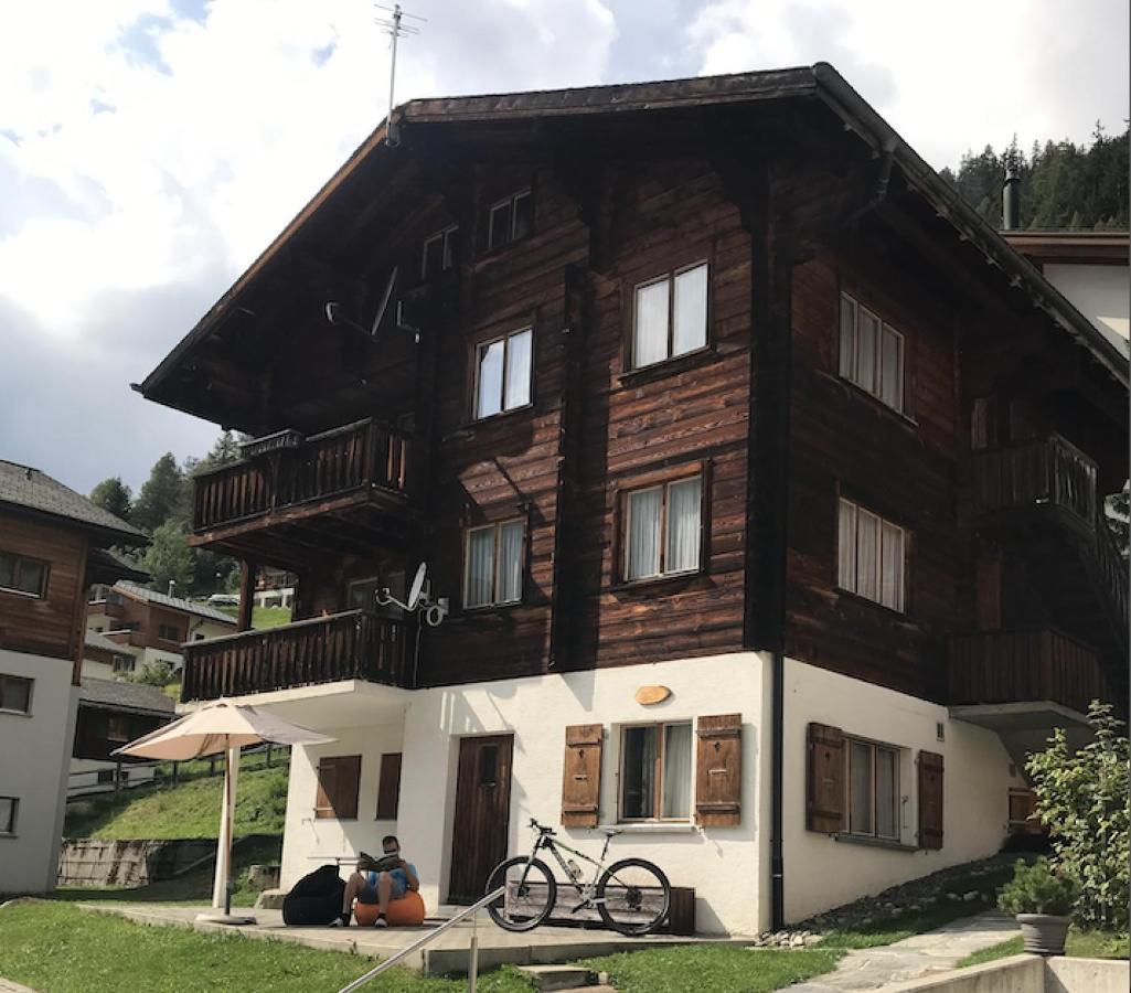 Ferienwohnung Im Chalet Boubou Wiler Exteriér fotografie